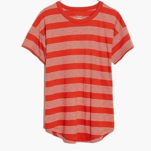 Madewell Whisper Cotton Rib-Crewneck Tee